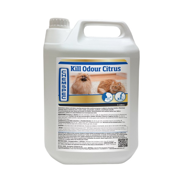 Chemspec Kill Odor Citrus - Neutralizator zapachu 5L 1 Chemspec Kill Odor Citrus - Neutralizator zapachu 5L