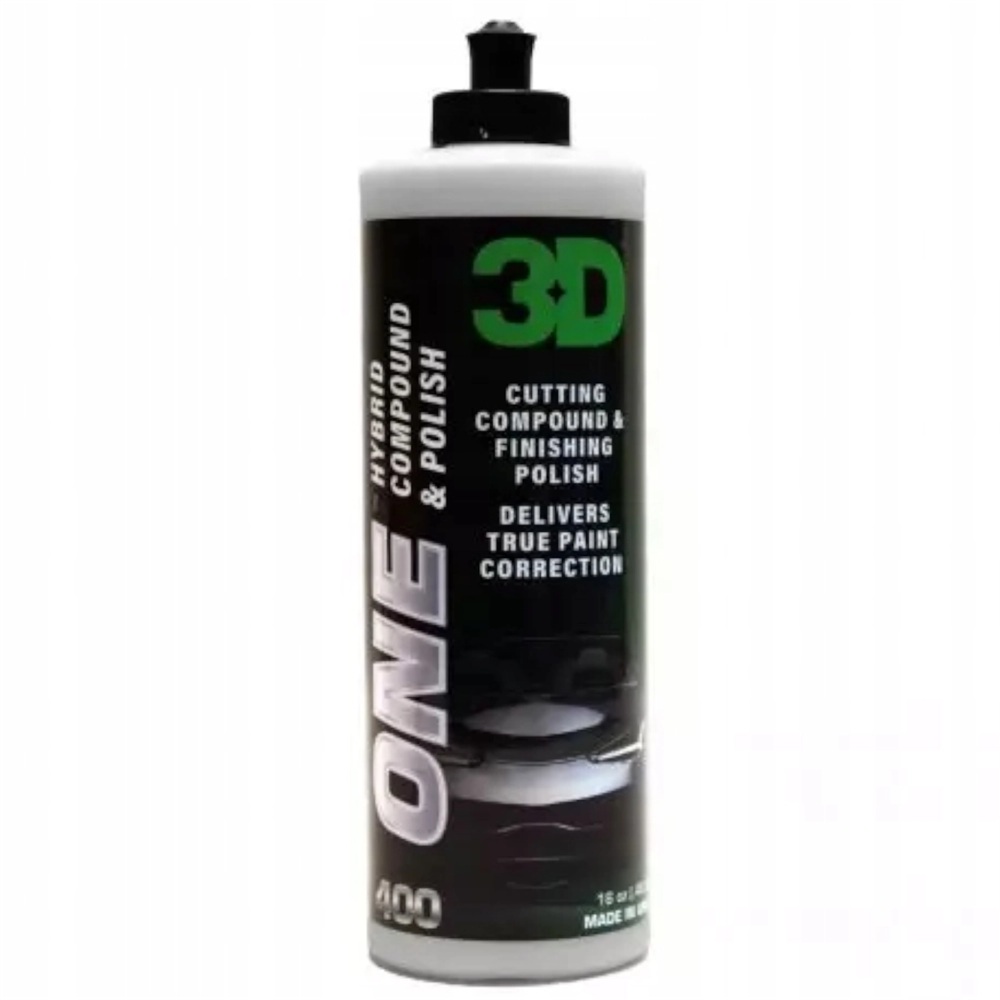 3D One Hybrid 946ml  - pasta polerska do jednoetapowej korekty lakieru