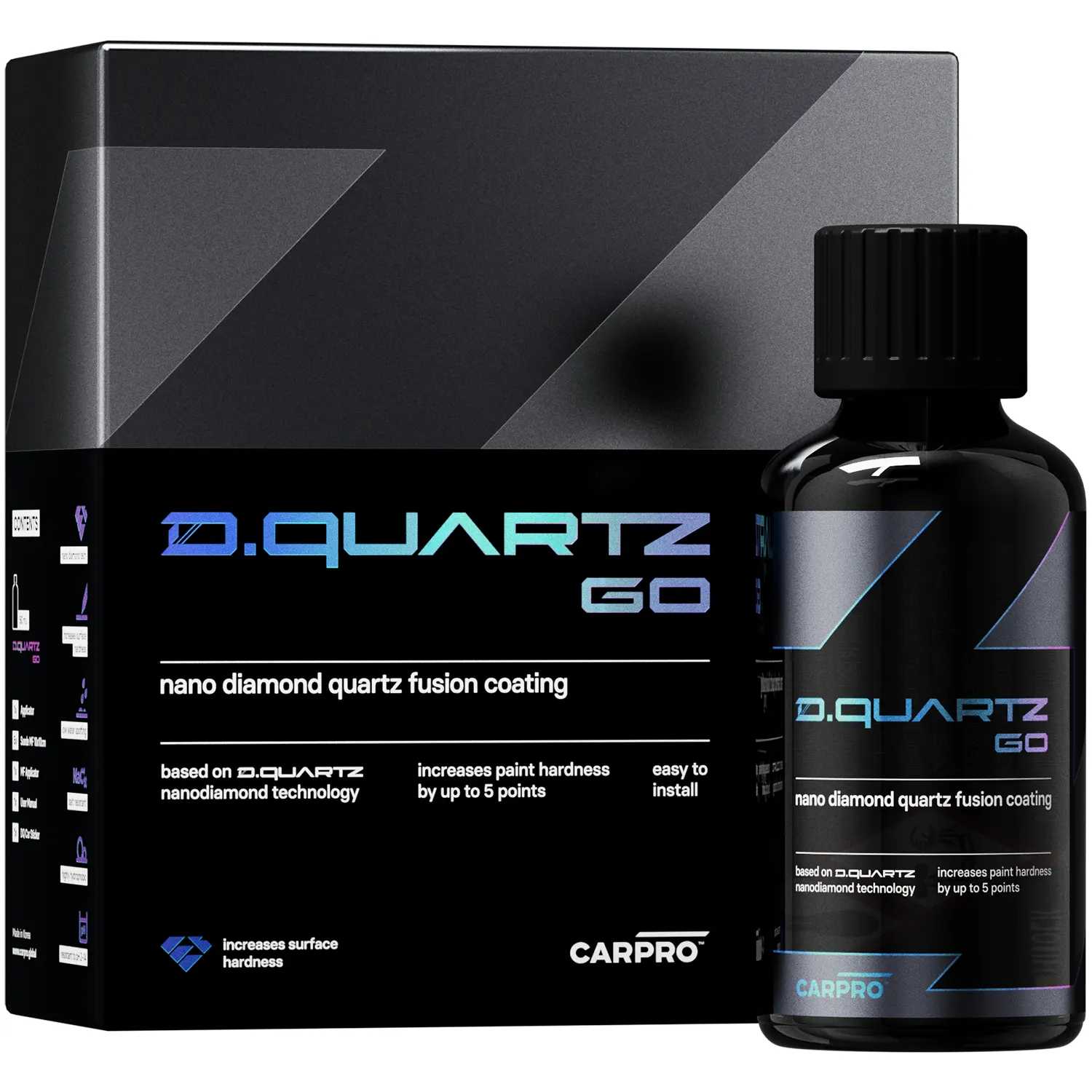 CarPro DQuartz GO 50ml - nanodiamentowa powłoka ochronna 1 CarPro DQuartz GO 50ml - nanodiamentowa powłoka ochronna