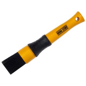 Work Stuff Detailing Brush Black Ultra Grip 22mm - pędzelek detailingowy z twardym włosiem