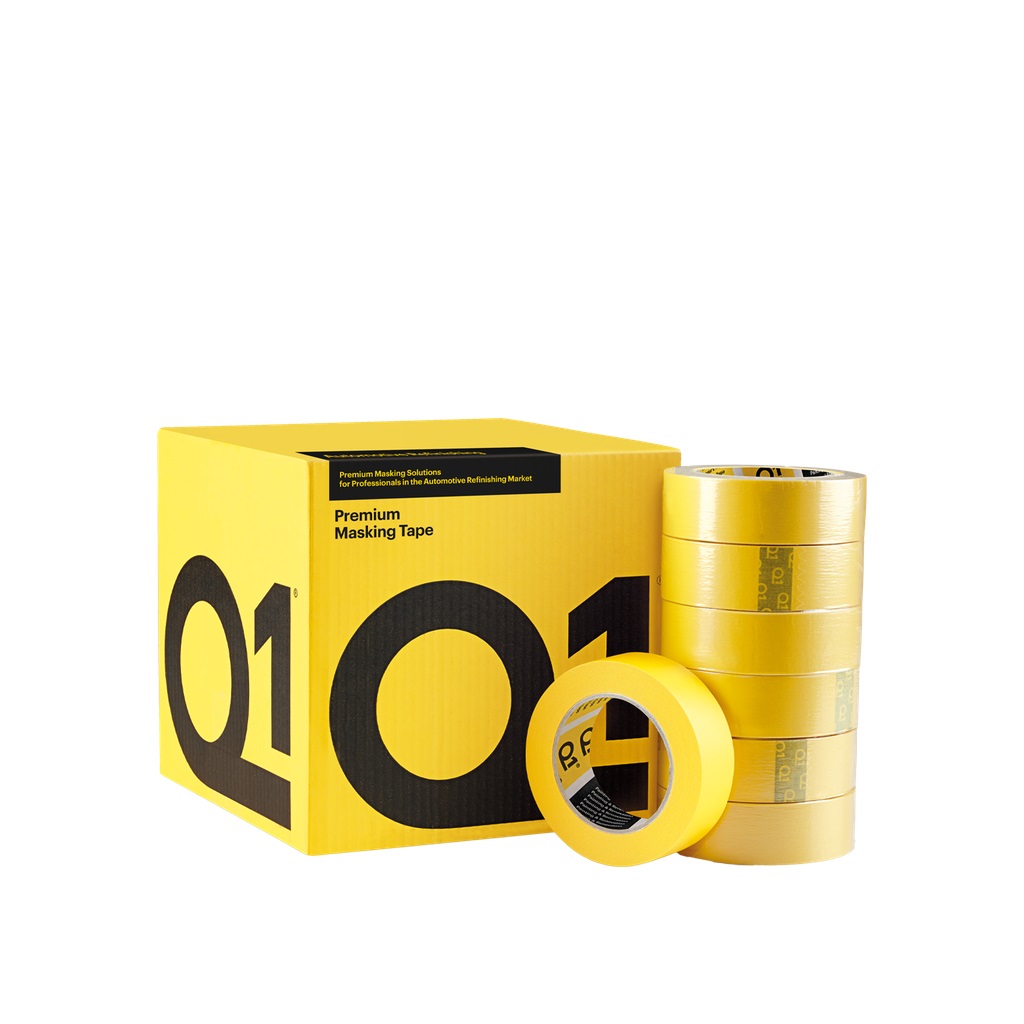 Q1 Premium Masking Tape Yellow 36mmx50m - taśma maskująca