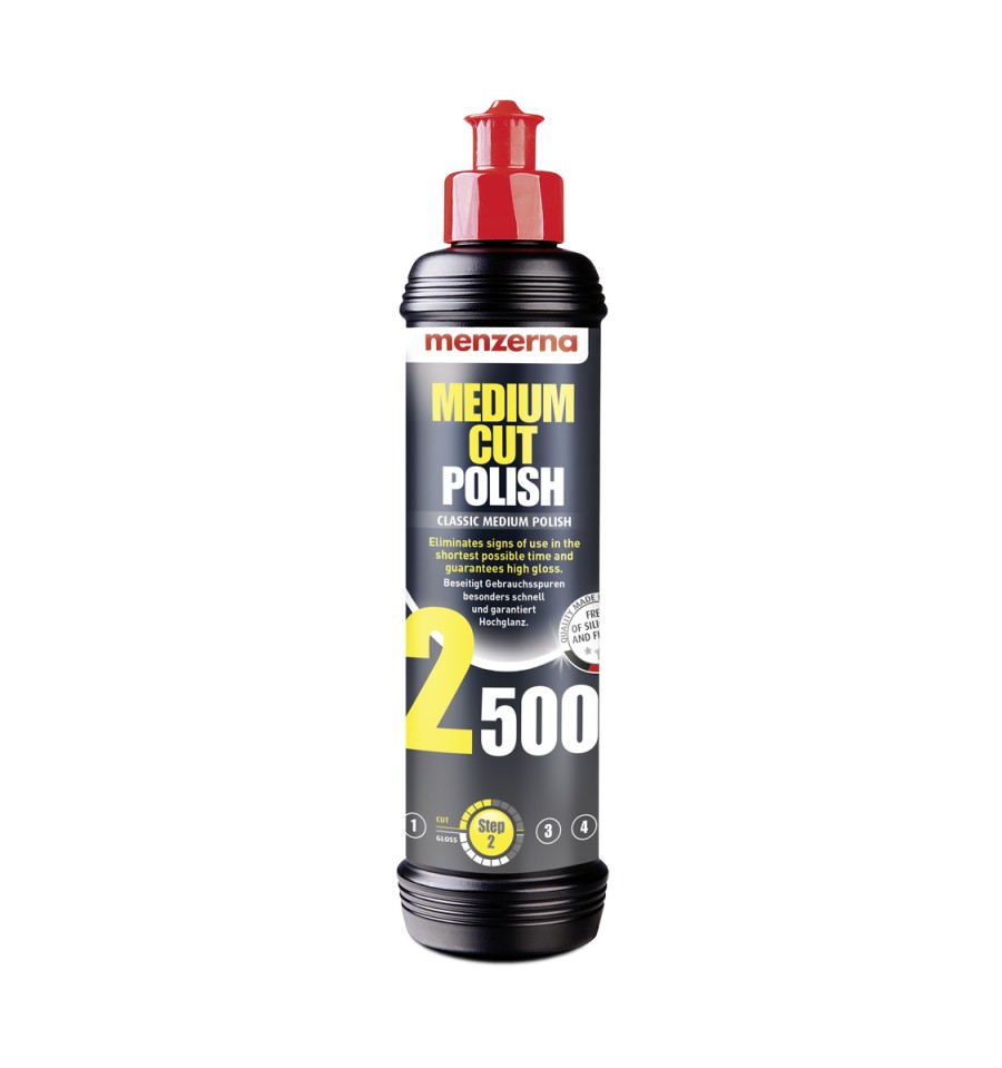 Menzerna 2500 Medium Cut Polish 250ml 1 Menzerna 2500 Medium Cut Polish 250ml