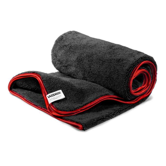 waxPRO Fluffy Dryer Black 600gsm 100x60cm -ręcznik do osuszania auta 1 waxPRO Fluffy Dryer Black 600gsm 100x60cm -ręcznik do osuszania auta