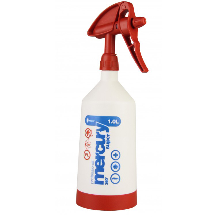 KWAZAR Mercury 360 Pro Czerwony 1L - opryskiwacz 1 KWAZAR Mercury 360 Pro Czerwony 1L - opryskiwacz