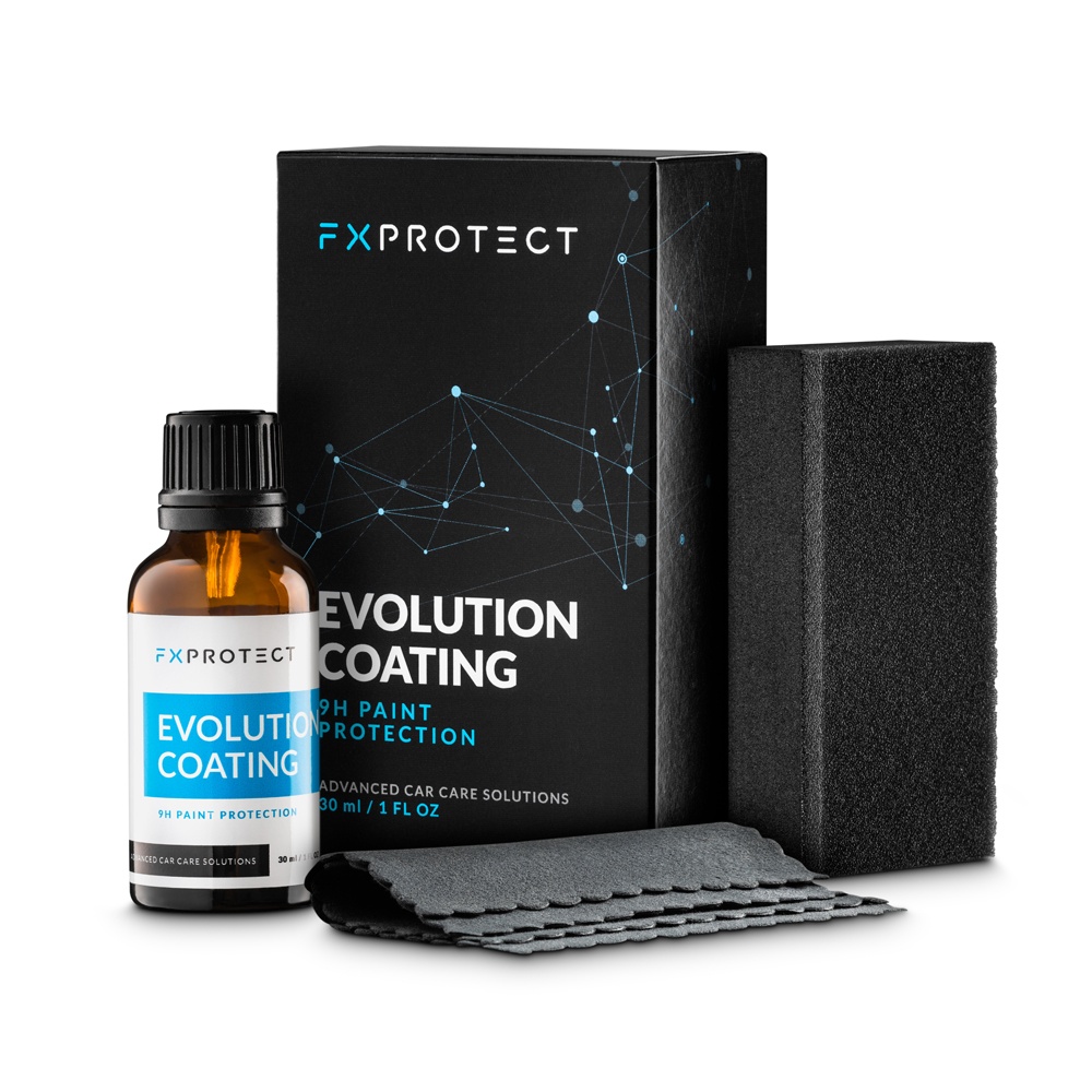 FX Protect EVOLUTION COATING 9H - powłoka ochronna na lakier 1 FX Protect EVOLUTION COATING 9H - powłoka ochronna na lakier