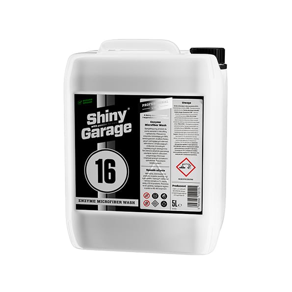 Shiny Garage Enzyme Microfiber Wash 5L - płyn do prania mikrofibr 1 Shiny Garage Enzyme Microfiber Wash 5L - płyn do prania mikrofibr