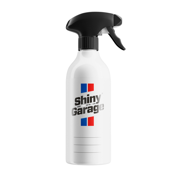 Shiny Garage butelka z pustą etykietą 500ml 1 Shiny Garage butelka z pustą etykietą 500ml