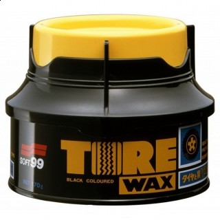 Soft99 Tire Black Wax - wosk do opon 170g 1 Soft99 Tire Black Wax - wosk do opon 170g