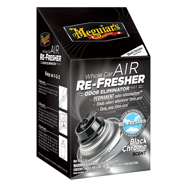 Meguiar's Whole Car Air Re-fresher BlChromScent - eliminator zapachów 1 Meguiar's Whole Car Air Re-fresher BlChromScent - eliminator zapachów