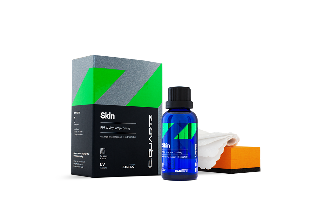 CarPro C.Quartz Skin 50ml - powłoka na folie ochronne, winyl, plastiki 1 CarPro C.Quartz Skin 50ml - powłoka na folie ochronne