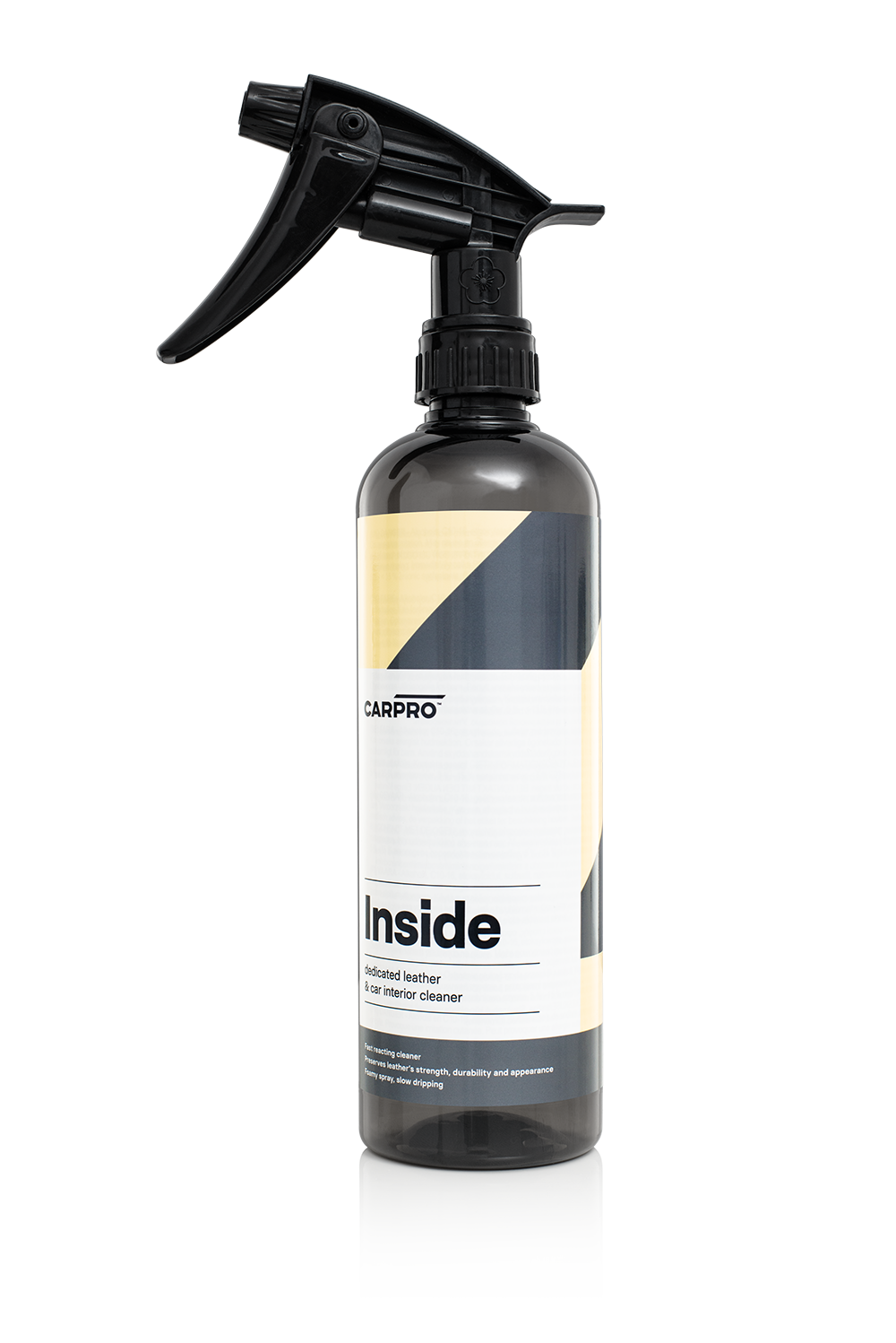 CarPro Inside Cleaner 500ml - preparat do czyszczenia skóry i wnętrza auta 1 CarPro Inside Cleaner 500ml - preparat do czyszczenia skóry i wnętrza auta