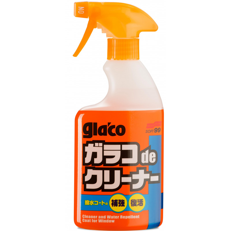 Soft99 Glaco De Cleaner - płyn do czyszczenia szyb 400ml 1 Soft99 Glaco De Cleaner - płyn do czyszczenia szyb 400ml