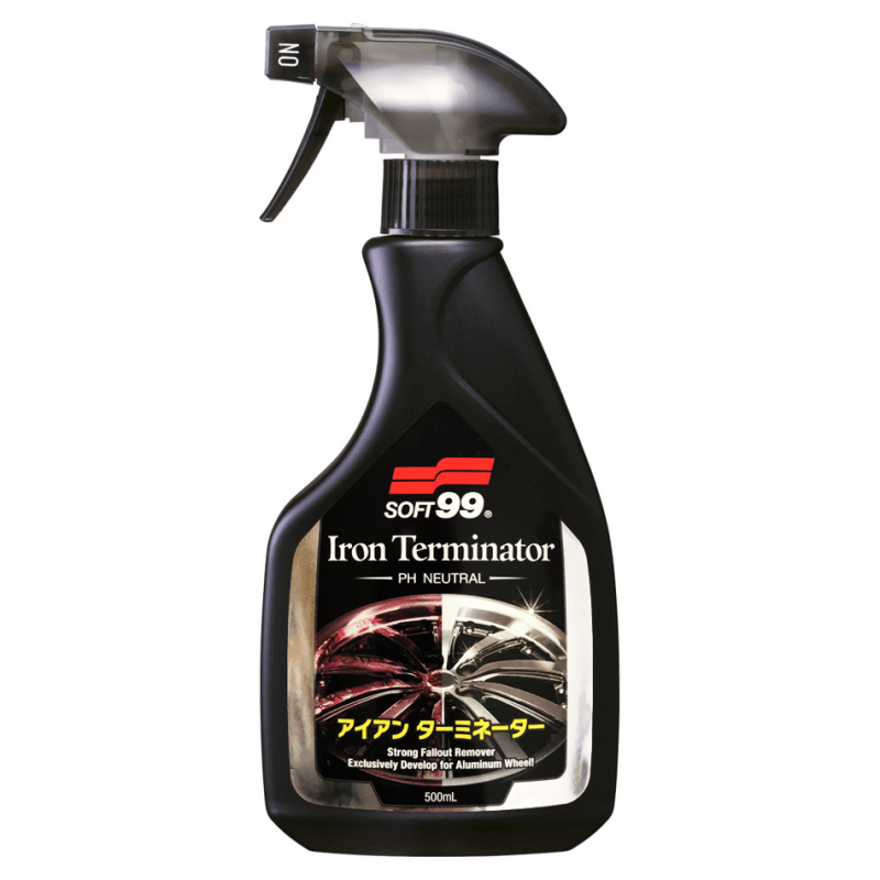 Soft99 Iron Terminator - deironizer do mycia felg 500ml 1 Soft99 Iron Terminator - deironizer do mycia felg 500ml