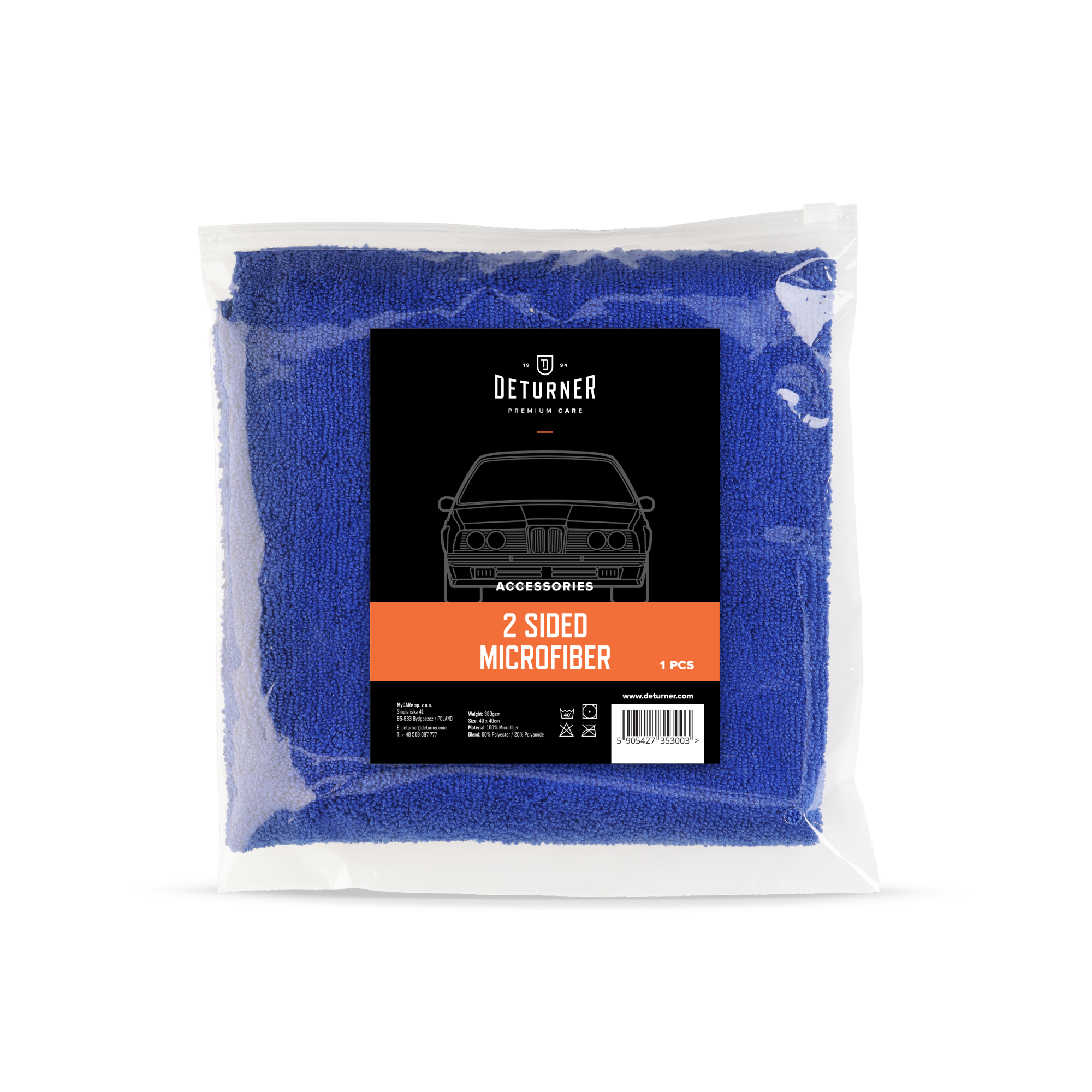 Deturner 2 Side Microfiber - uniwersalna mikrofibra 1 Deturner 2 Side Microfiber - uniwersalna mikrofibra