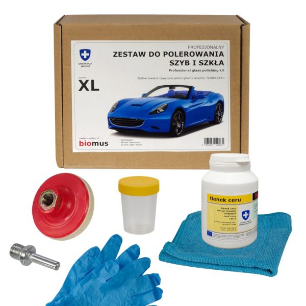 Zestaw Polerski z Tlenkiem Ceru XL 1 Zestaw Polerski z Tlenkiem Ceru XL