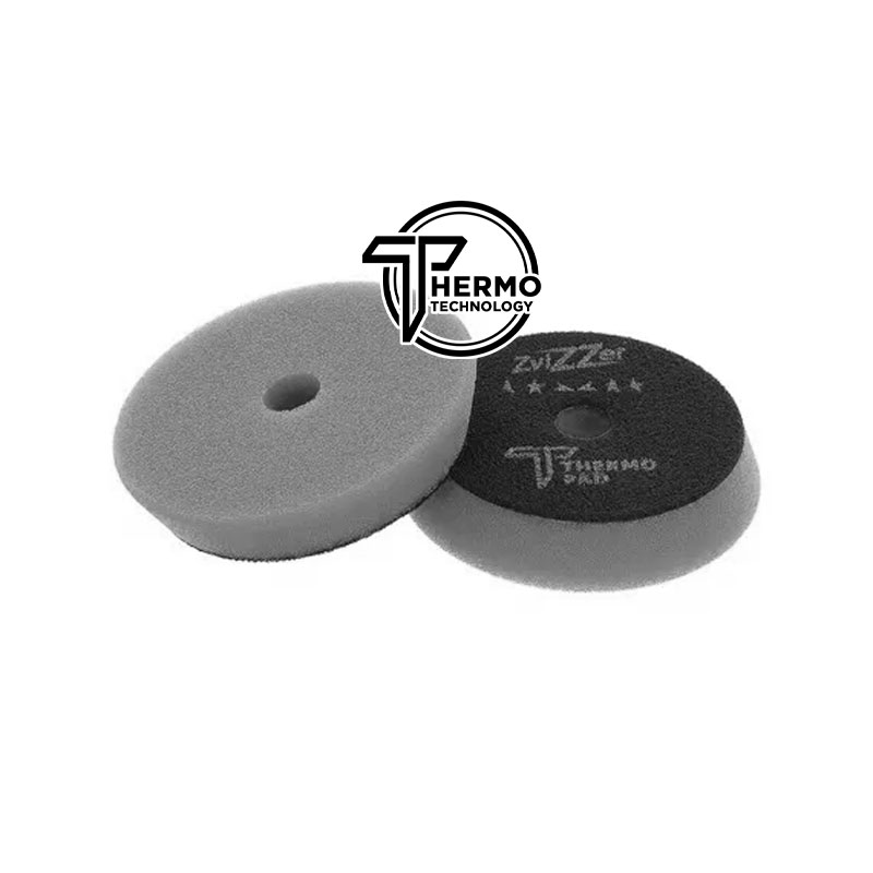 ZviZZer Thermo Pad Grey 80mm - gąbka polerska mocno tnąca 1 ZviZZer Thermo Pad Grey 80mm - gąbka polerska mocno tnąca