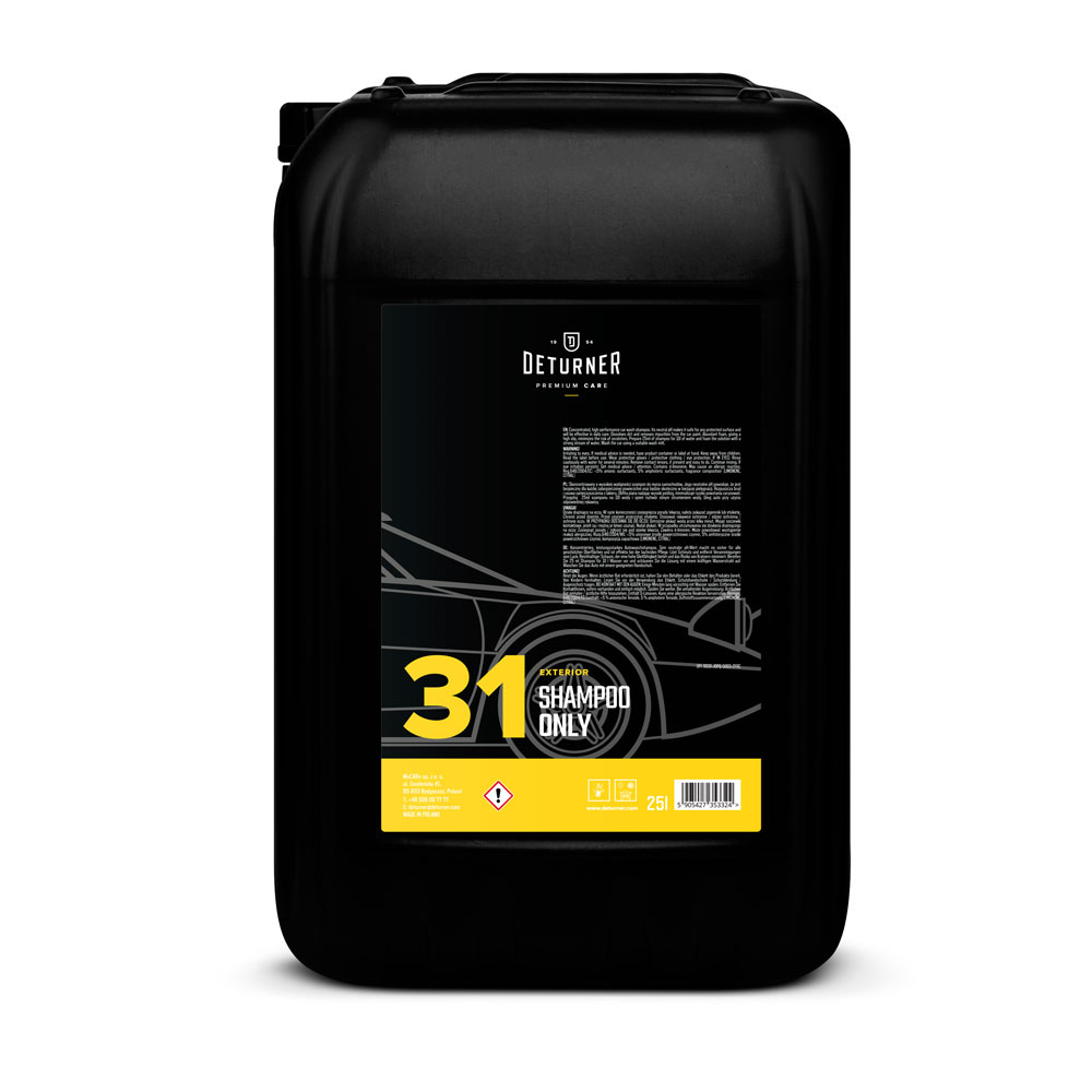Deturner Shampoonly 25L - szampon samochodowy o neutralnym pH 1 Deturner Shampoonly 25L - szampon samochodowy o neutralnym pH