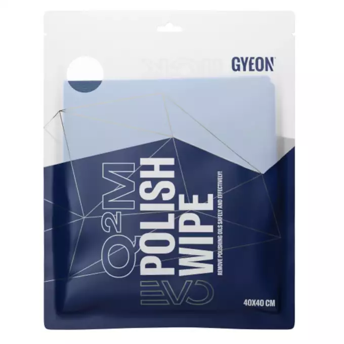 Gyeon Q2M PolishWipe EVO 40x40 - bezpiecznie i skutecznie usuwa pozostałości past polerskich 1 Gyeon Q2M PolishWipe EVO 40x40 - bezpiecznie i skutecznie usuwa pozostałości past polerskich