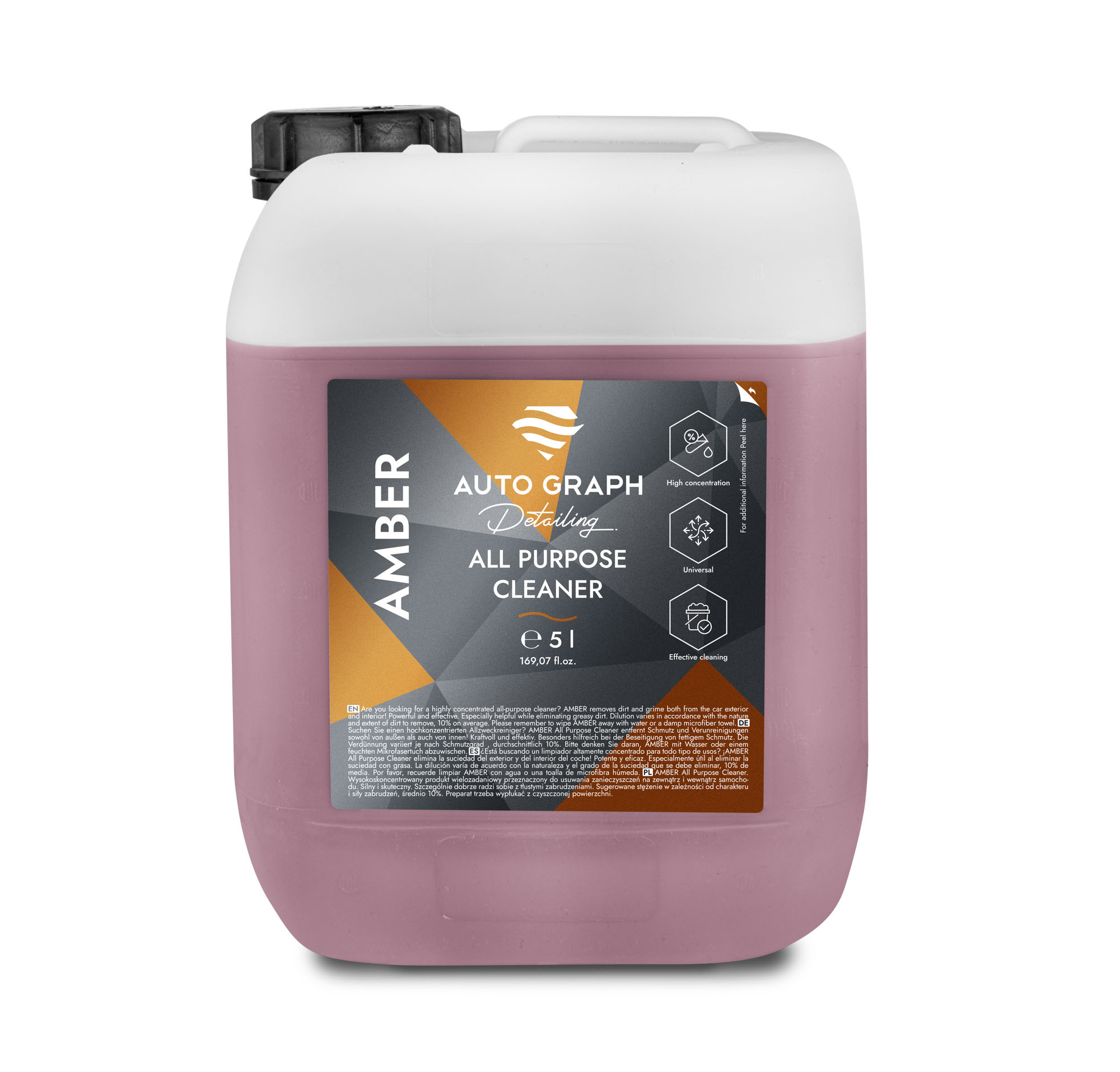 Auto Graph Amber APC 5L - uniwersalny środek czyszczący 1 Auto Graph Amber APC 5L - uniwersalny środek czyszczący