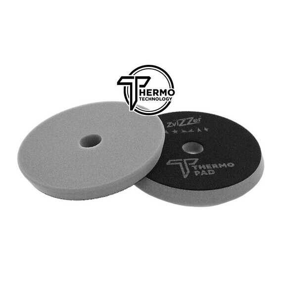 ZviZZer Thermo Pad Grey 150mm - gąbka polerska mocno tnąca 1 ZviZZer Thermo Pad Grey 150mm - gąbka polerska mocno tnąca
