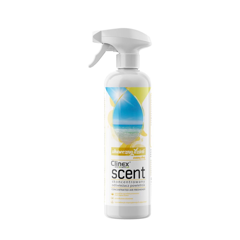 Clinex Scent - Słoneczny Dzień 500ml - odświeżacz powietrza 1 Clinex Scent - Słoneczny Dzień 500ml - odświeżacz powietrza