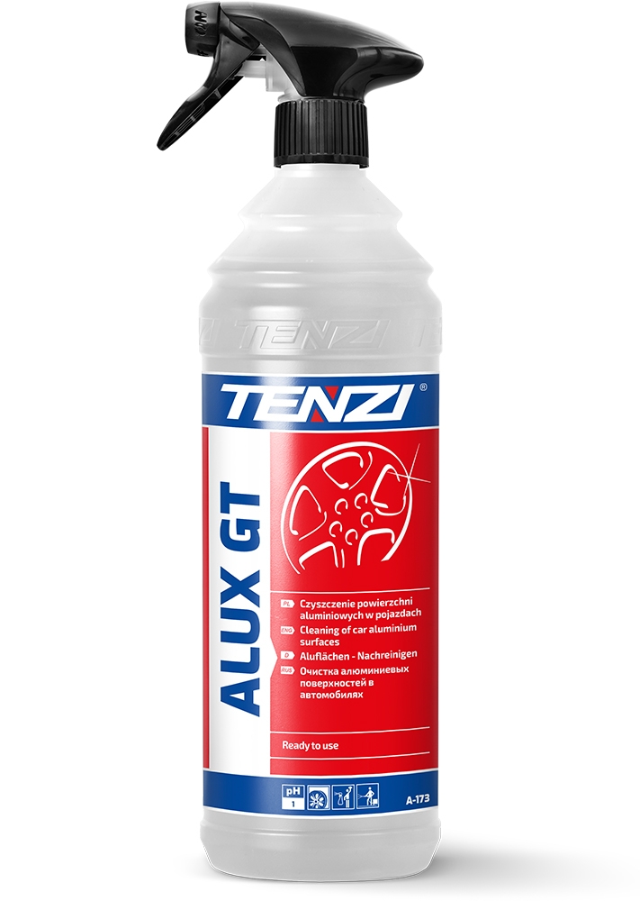 Tenzi Alux GT 1L - kwasowy płyn do czyszczenia felg aluminiowych 1 Tenzi Alux GT 1L - kwasowy płyn do czyszczenia felg aluminiowych