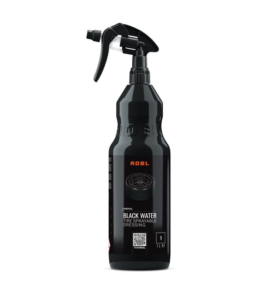 ADBL Black Water 1L - dressing, nabłyszczacz do opon w sprayu 1 ADBL Black Water 1L - dressing