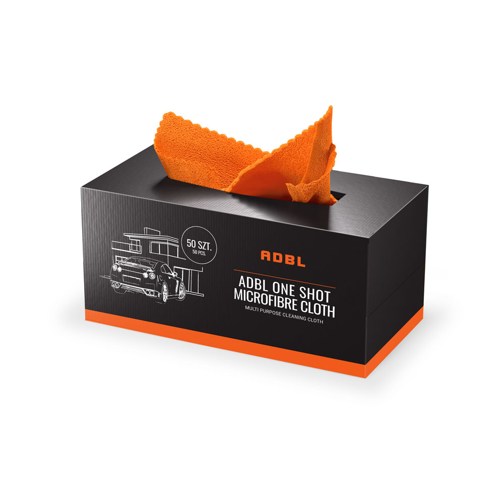 ADBL One Shot Microfiber Cloth - ściereczki z mikrofibry - 30x30 200 gsm - 50 szt.