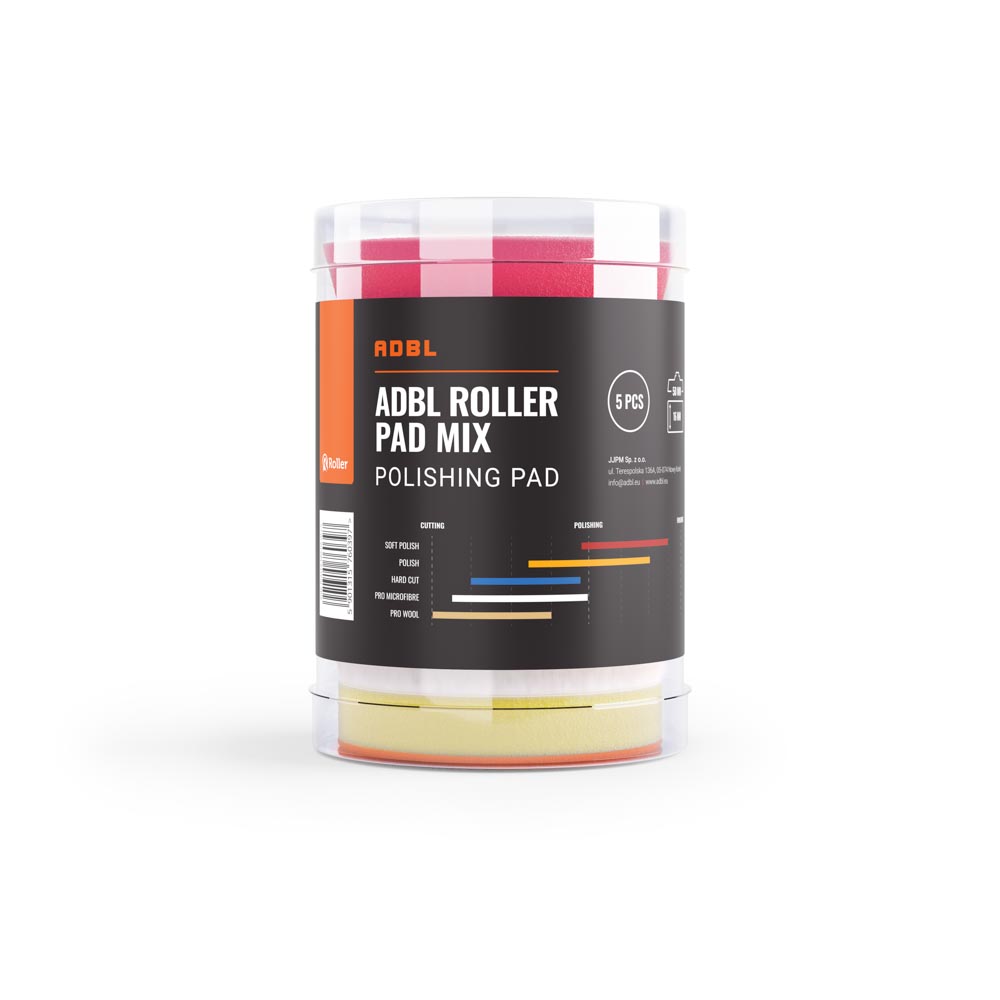ADBL Roller Pad Mix DA50 5 szt. - zestaw padów polerskich