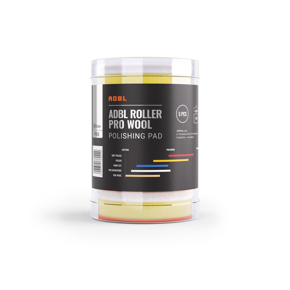 ADBL Roller Pro Wool DA50 5 szt. - wełniany pad polerski 1 ADBL Roller Pro Wool DA50 5 szt. - wełniany pad polerski