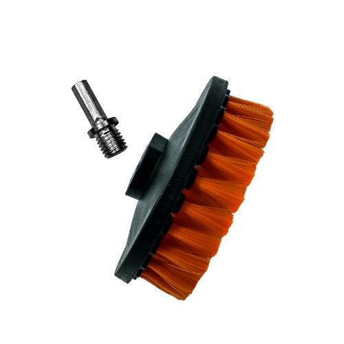 ADBL Twister Soft 125mm - okrągła szczotka na wkrętarkę do czyszczenia tapicerki 1 ADBL Twister Soft 125mm - okrągła szczotka na wkrętarkę do czyszczenia tapicerki