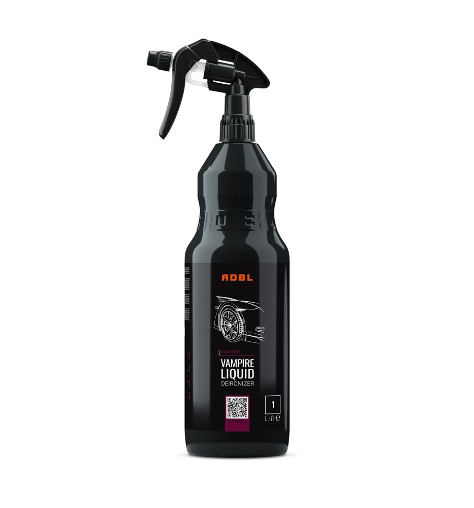 ADBL Vampire Liquid 1L New Formula - deironizer do czyszczenia felg i lakieru 1 ADBL Vampire Liquid 1L New Formula - deironizer do czyszczenia felg i lakieru