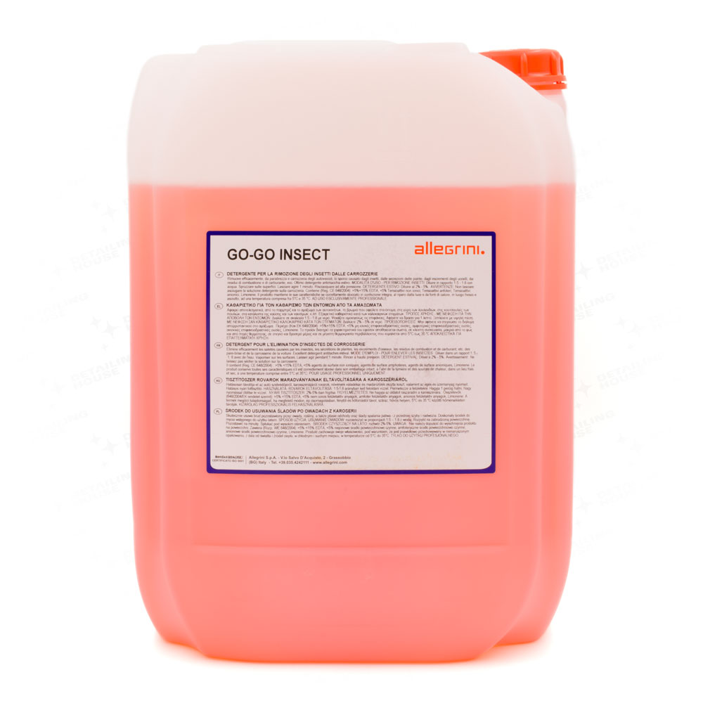 Allegrini GO-GO Insect 20L - detergent do usuwania owadów 1 Allegrini GO-GO Insect 20L - detergent do usuwania owadów