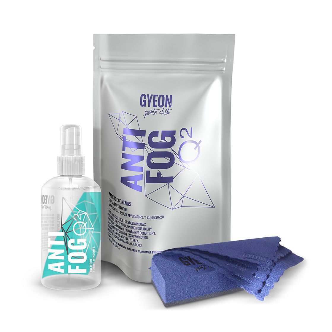 Gyeon Q2 AntiFog 120ml - produkt przeciw parowaniu szyb
