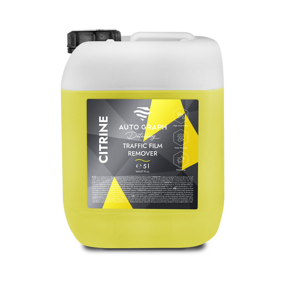Auto Graph Citrine Traffic Film Remover 5L 1 Auto Graph Citrine Traffic Film Remover 5L
