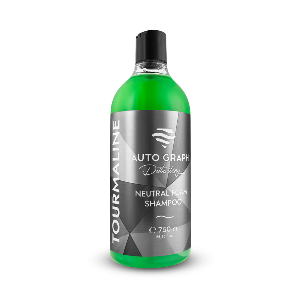Auto Graph Tourmaline Shampoo Green 750ml - neutralny szampon samochodowy 1 Auto Graph Tourmaline Shampoo Green 750ml - neutralny szampon samochodowy