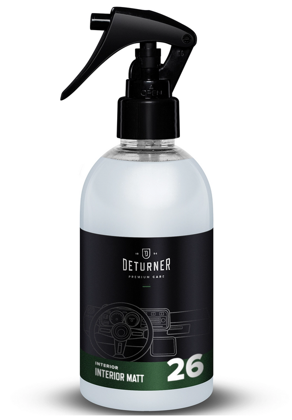 Deturner Interior Matt 250ml - matowy dressing do plastików wewnętrznych 1 Deturner Interior Matt 250ml - matowy dressing do plastików wewnętrznych