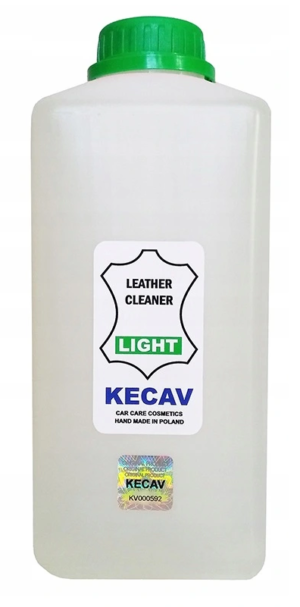 Kecav Leather Cleaner Light 1L - preparat do czyszczenia mocno zabrudzonych skór