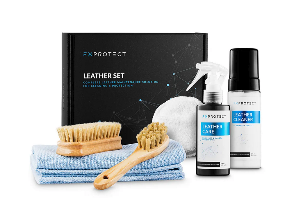 FX Protect Leather Set - zestaw pielęgnacji tapicerki skórzanej 1 FX Protect Leather Set - zestaw pielęgnacji tapicerki skórzanej