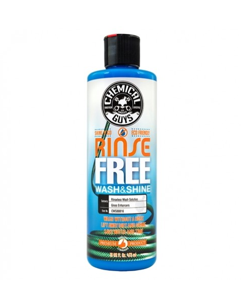 Chemical Guys Rinse Free Wash and Shine 473ml - szampon no rinse bez spłukiwania