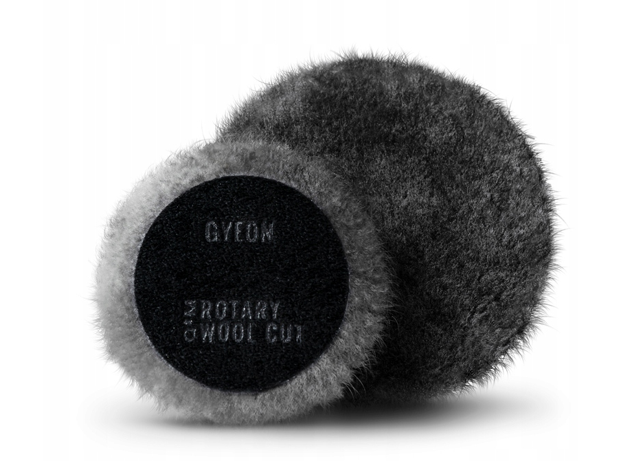 Gyeon Q2M Rotary Wool Cut 2-pack 80mm - wełniany tnący pad polerski 1 Gyeon Q2M Rotary Wool Cut 2-pack 80mm - wełniany tnący pad polerski