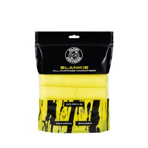 Blend Brothers BLANKIE 5-Pack Microfiber Yellow 40x40cm - zestaw 5 sztuk uniwersalnych mikrofibr