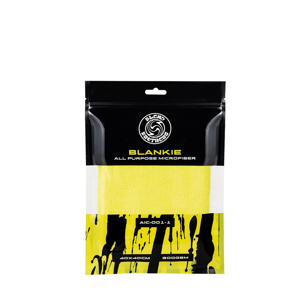 Blend Brothers BLANKIE Microfiber Yellow 40x40cm - uniwersalna mikrofibra
