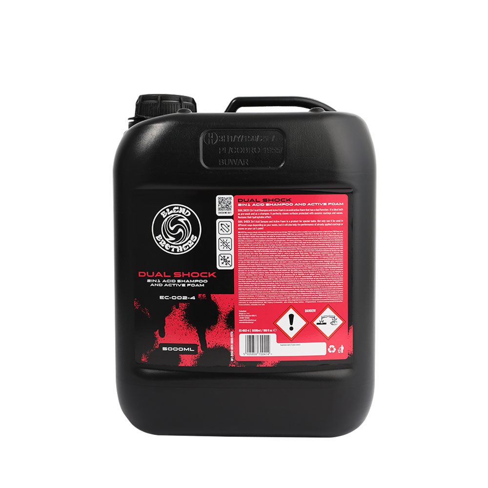 Blend Brothers DUAL SHOCK Acid Shampoo 5L - kwaśny szampon do mycia auta 1 Blend Brothers DUAL SHOCK Acid Shampoo 5L - kwaśny szampon do mycia auta