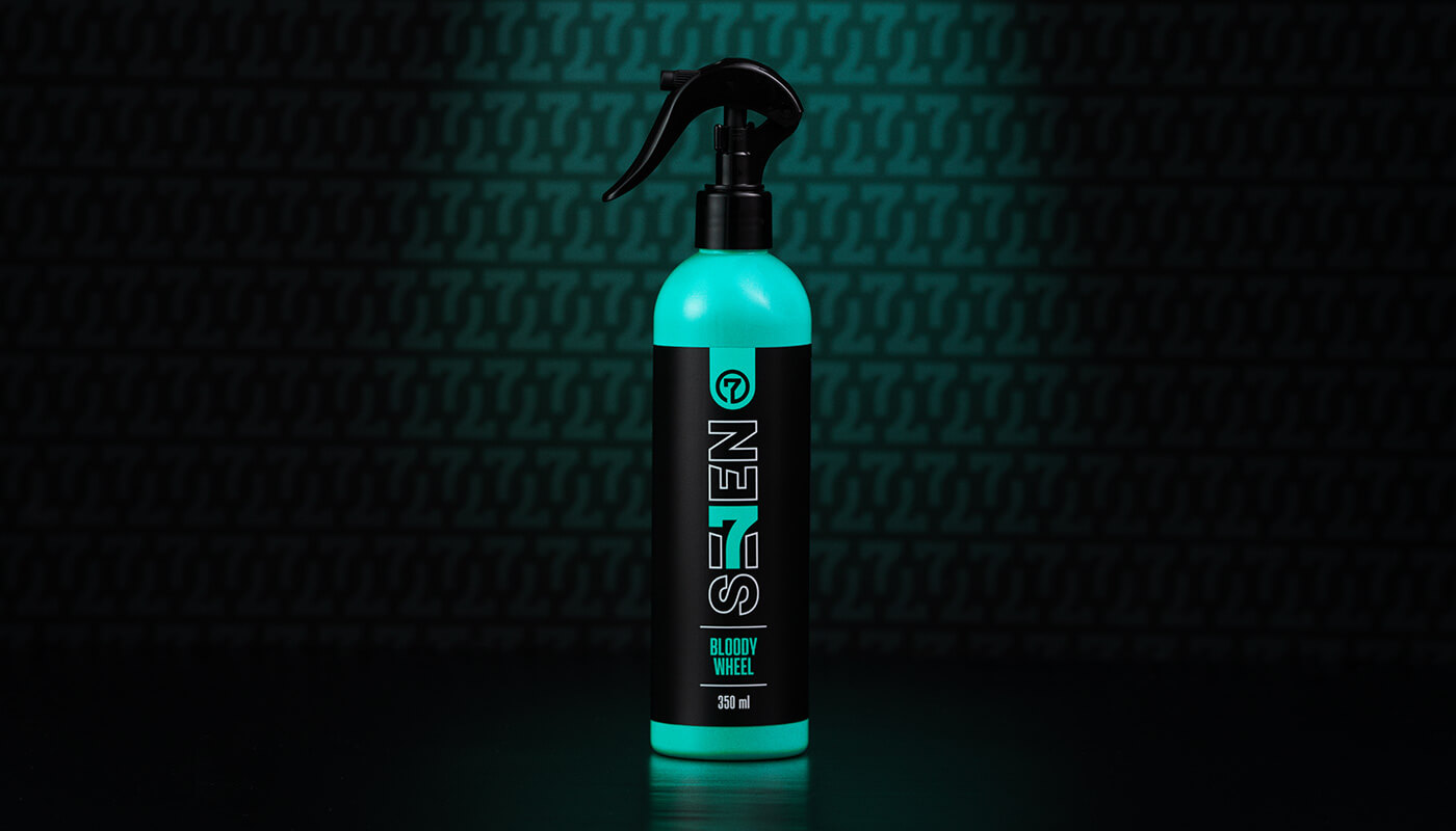 Seven Bloody Wheel 350ml - deironizer do lakieru i felg 1 Seven Bloody Wheel 350ml - deironizer do lakieru i felg