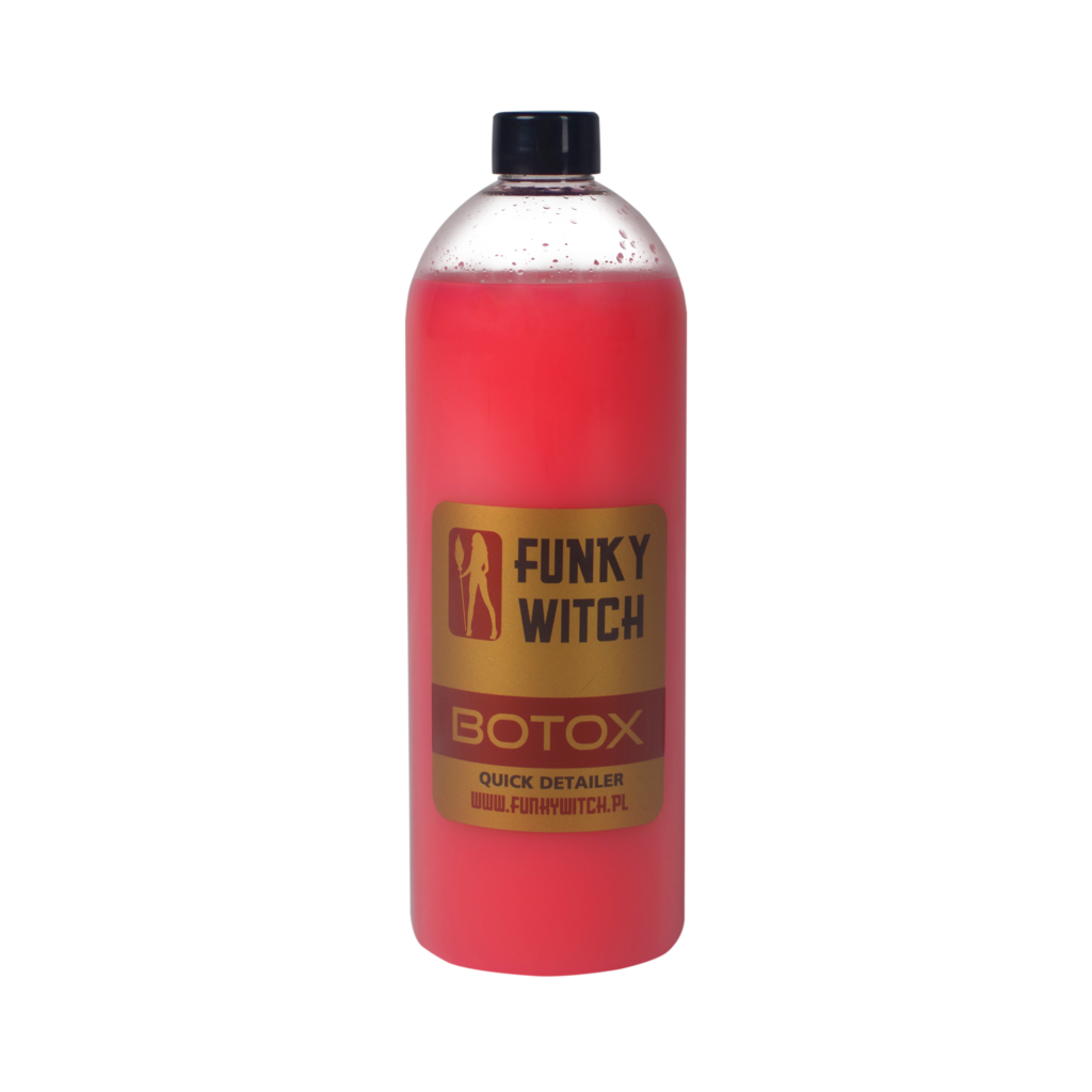 Funky Witch Botox Quick Detailer 1L - przyciemnia lakier, wzmacnia głębię i połysk 1 Funky Witch Botox Quick Detailer 1L - przyciemnia lakier