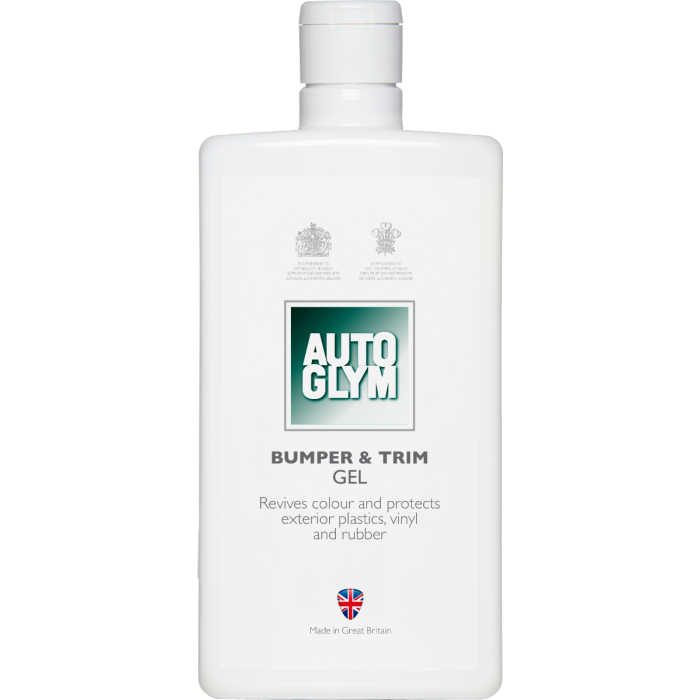 Autoglym Bumper & Trim Gel 500ml - dressing do plastiku, vinylu i gumy 1 Autoglym Bumper & Trim Gel 500ml - dressing do plastiku