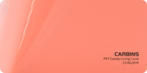 Carbins C3 RG/07P PET Candy Living Coral 1MB - folia do zmiany koloru samochodu