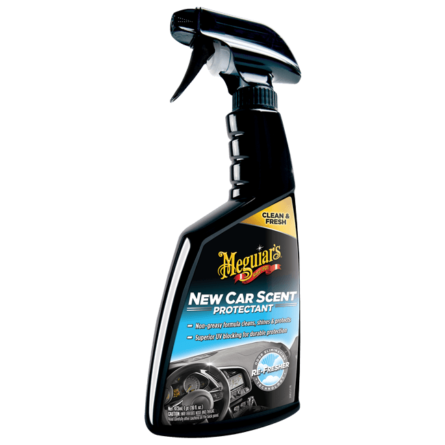 Meguiar's New Car Scent Protectant 473ml - środek do pielęgnacji plastików wewnętrznych 1 Meguiar's New Car Scent Protectant 473ml - środek do pielęgnacji plastików wewnętrznych