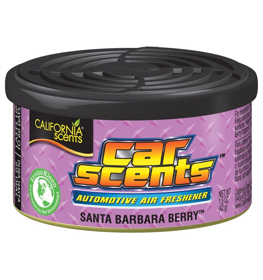 California Scents Santa Barbara Berry - puszka zapachowa do auta owoce leśne 42g 1 California Scents Santa Barbara Berry - puszka zapachowa do auta owoce leśne 42g